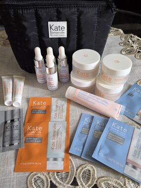 Kate Somerville Skincare Collection in Black, White & Orange